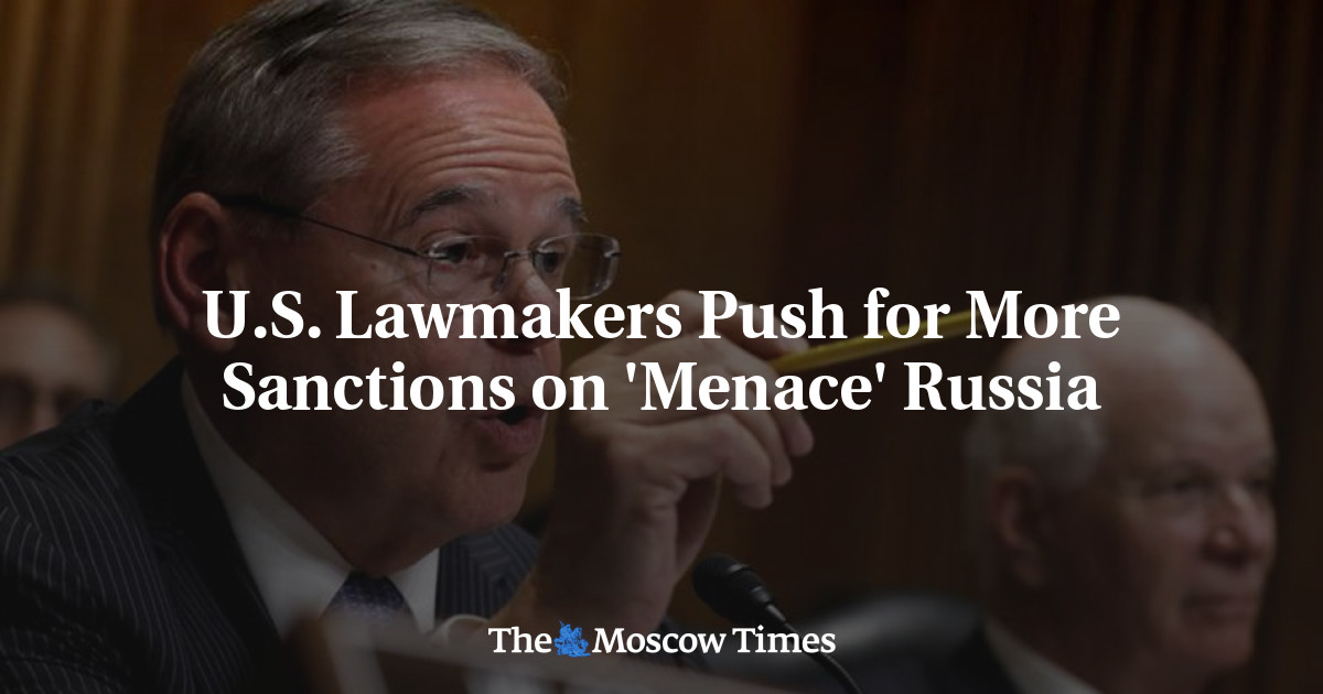 Anggota Parlemen AS Mendorong Lebih Banyak Sanksi Terhadap ‘Ancaman’ Rusia