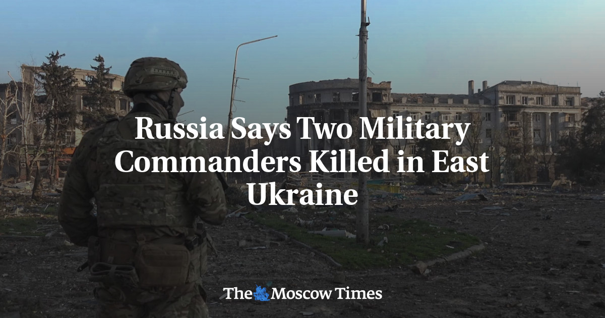 Россия заявила о гибели двух военачальников на востоке Украины