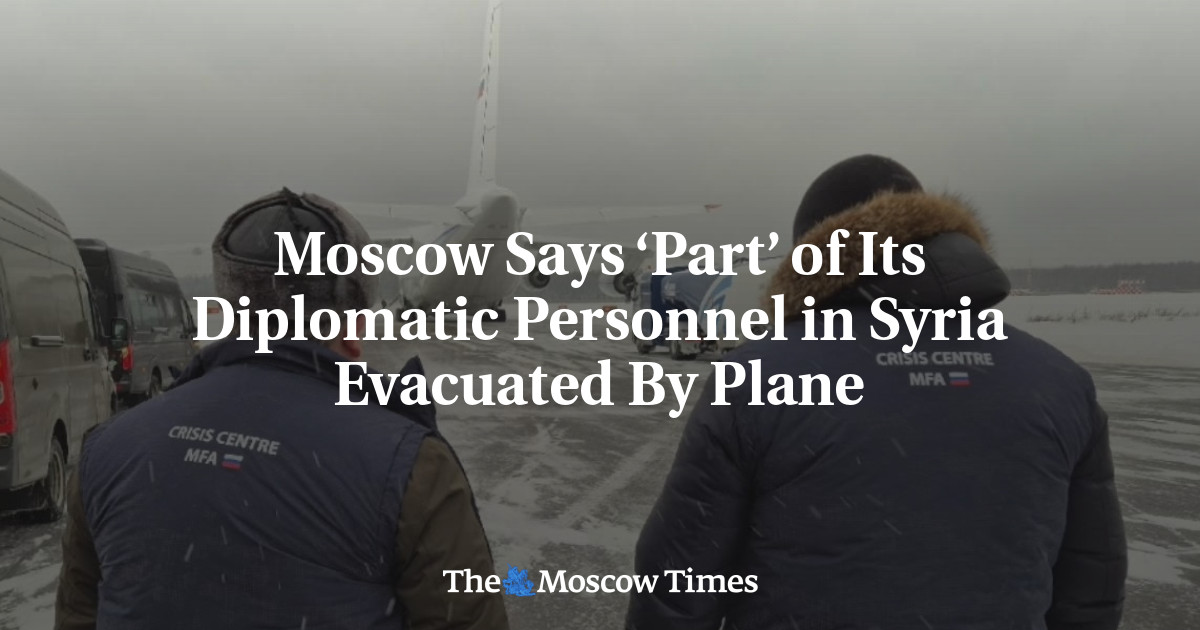 Moscow Says ‘Part’ of Its Diplomatic Personnel in Syria Evacuated By Plane