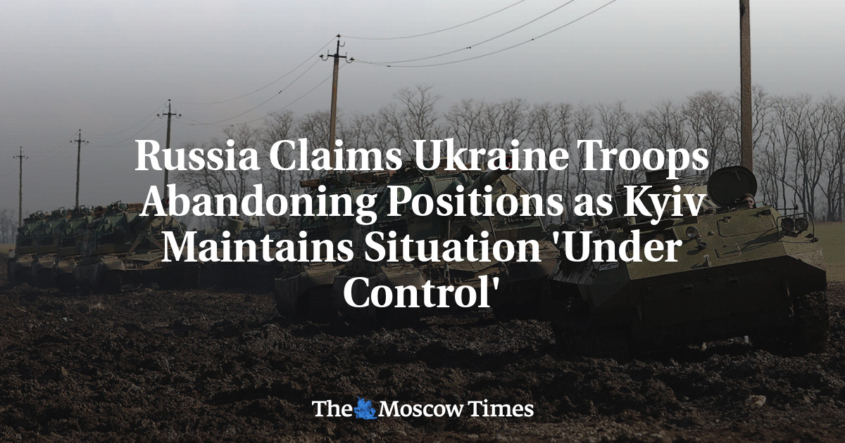 Rusia menuntut agar pasukan Ukraina meninggalkan posisi sementara Kiev mempertahankan situasi ‘terkendali’
