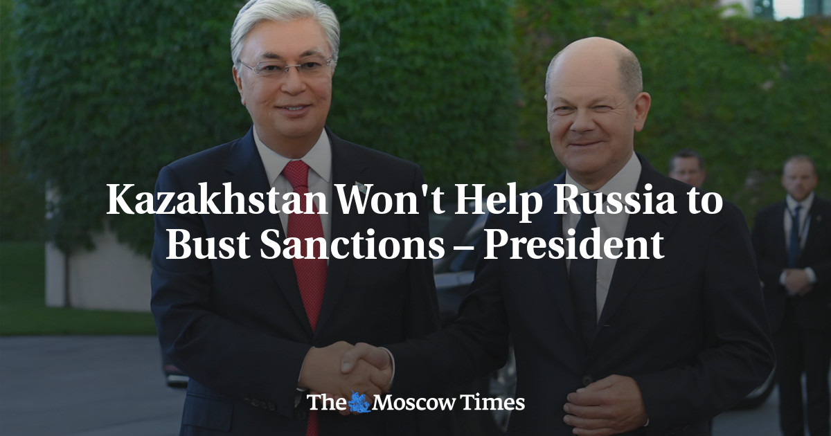 Kasachstan wird Russland nicht helfen, die Sanktionen zu brechen – Präsident