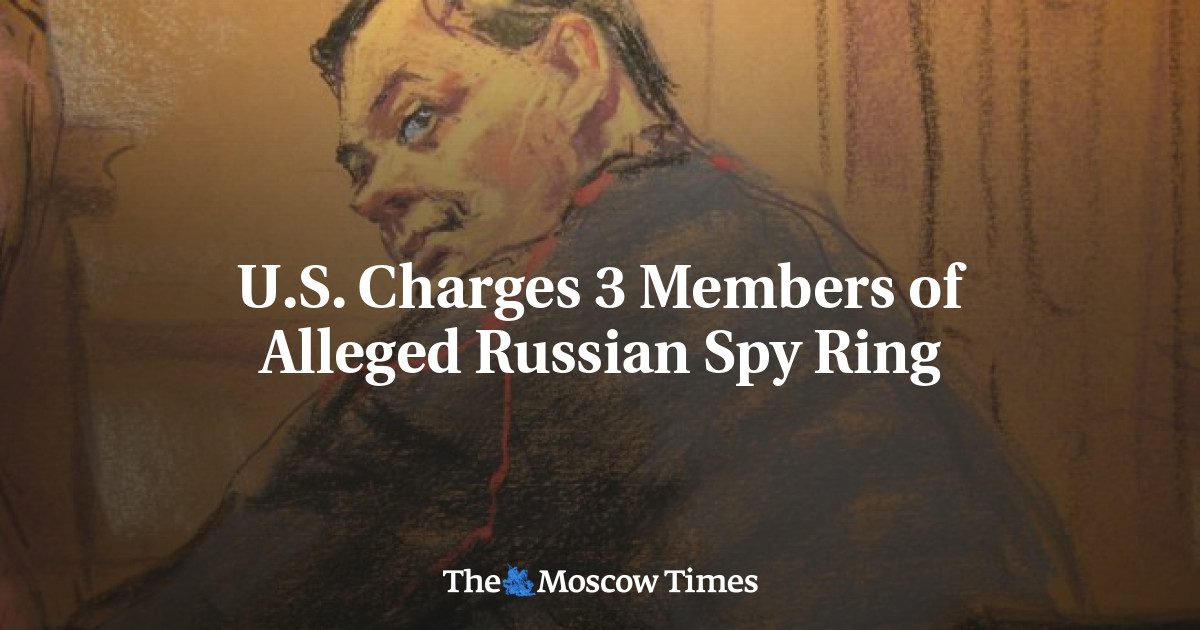 AS mendakwa 3 anggota jaringan mata-mata Rusia yang diduga