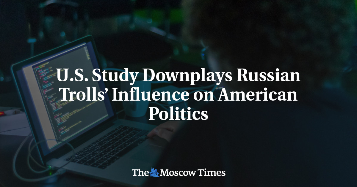Penelitian di AS meremehkan pengaruh troll Rusia terhadap politik AS