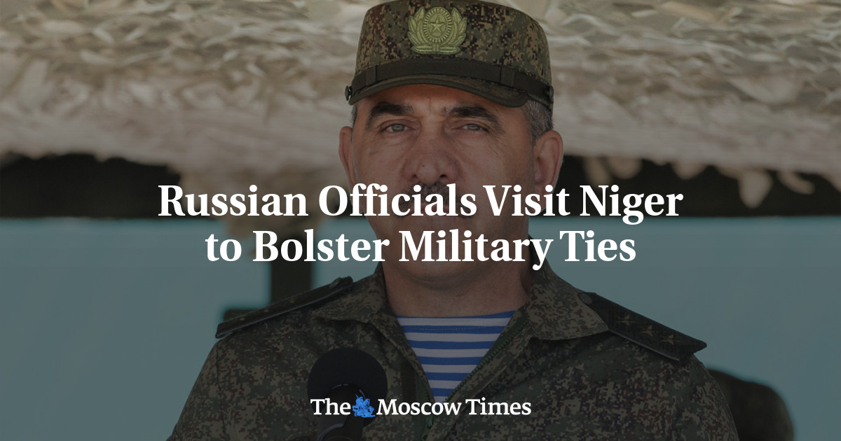 Russian Officials Visit Niger To Bolster Military Ties - The Moscow Times