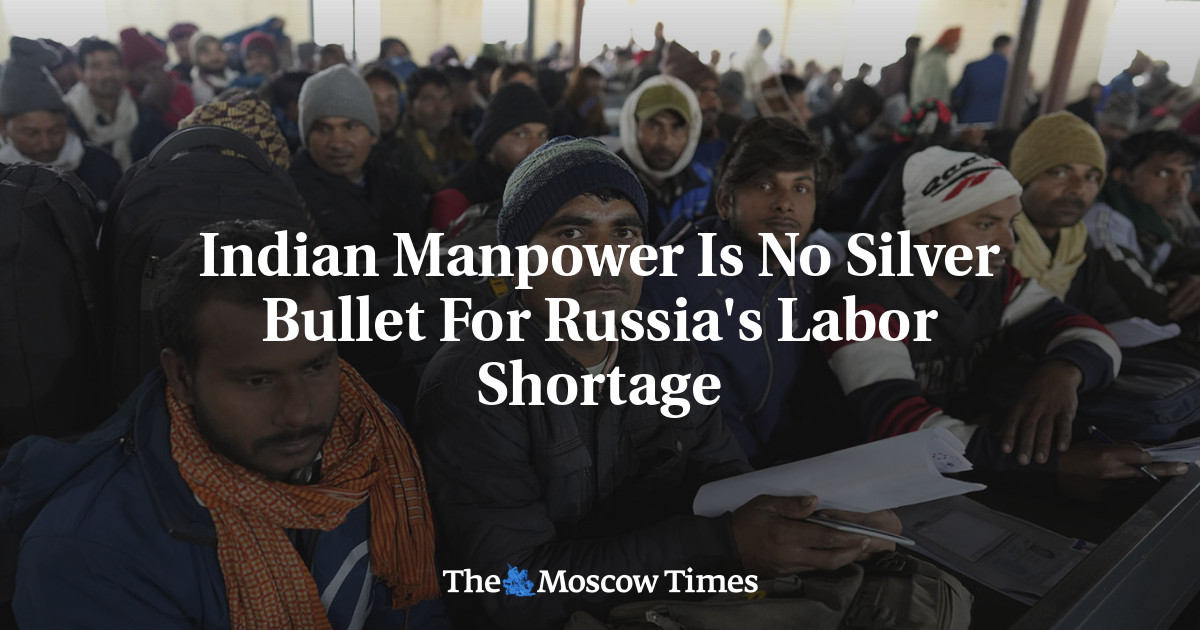 Indian Manpower Is No Silver Bullet For Russia's Labor Shortage