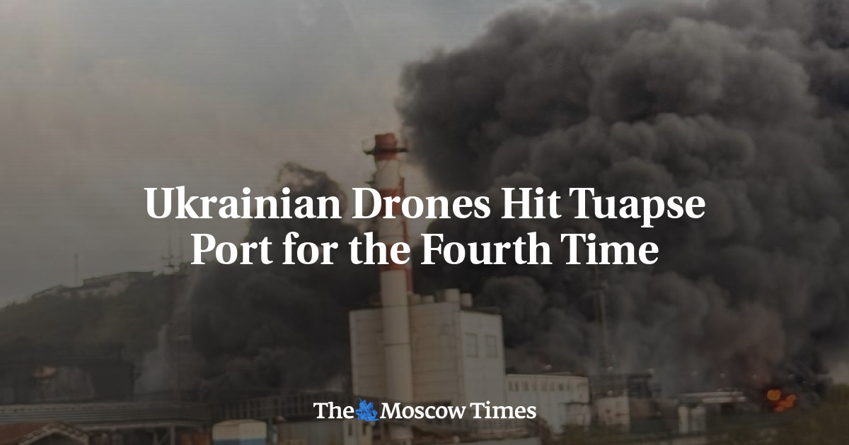 Ukrainian Drones Hit Tuapse Port for the Fourth Time