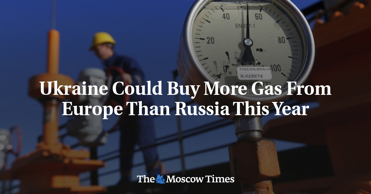 Ukraina bisa membeli lebih banyak gas dari Eropa dibandingkan Rusia tahun ini