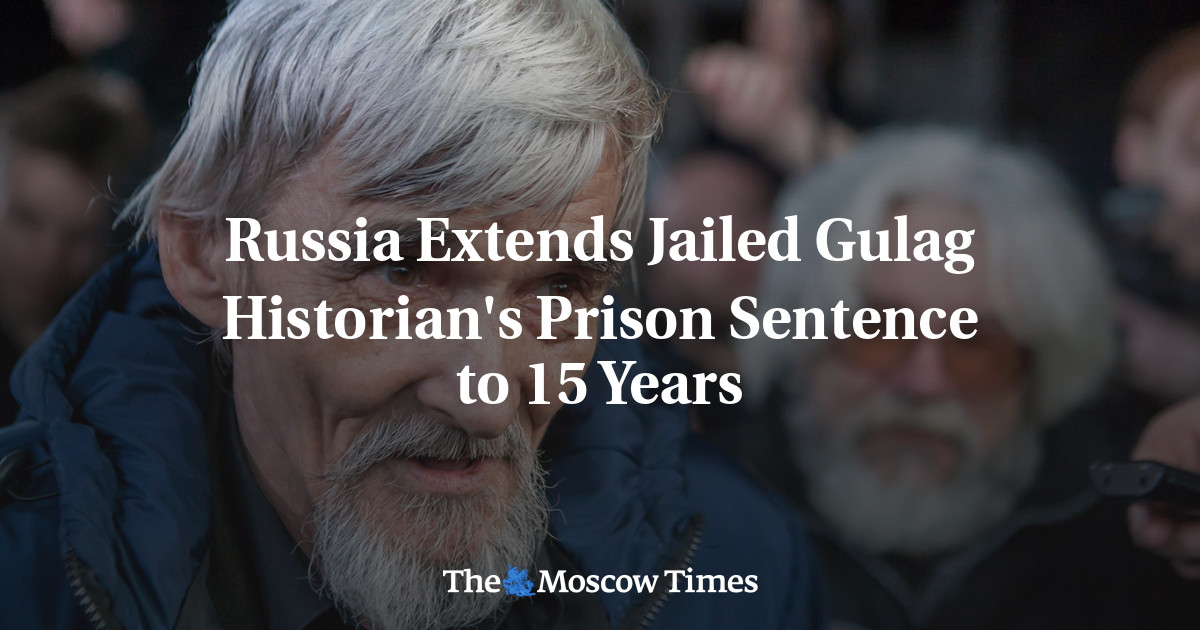 Russia Extends Jailed Gulag Historian's Prison Sentence to 15 Years ...