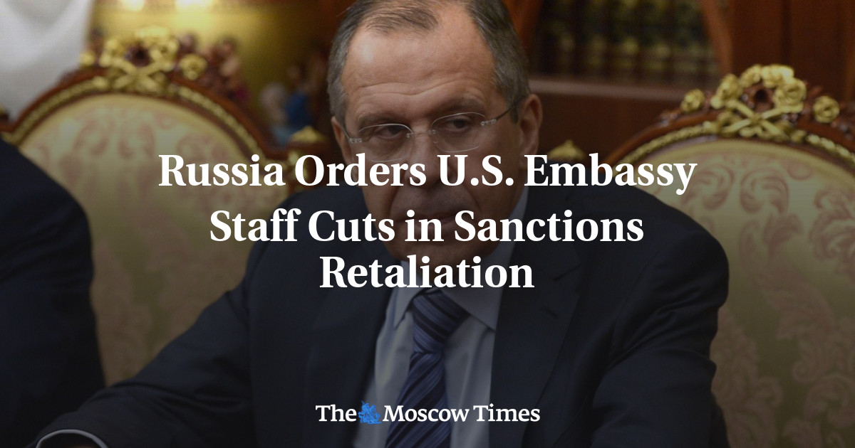 Rusia memerintahkan staf kedutaan AS untuk mengurangi pembalasan sanksi
