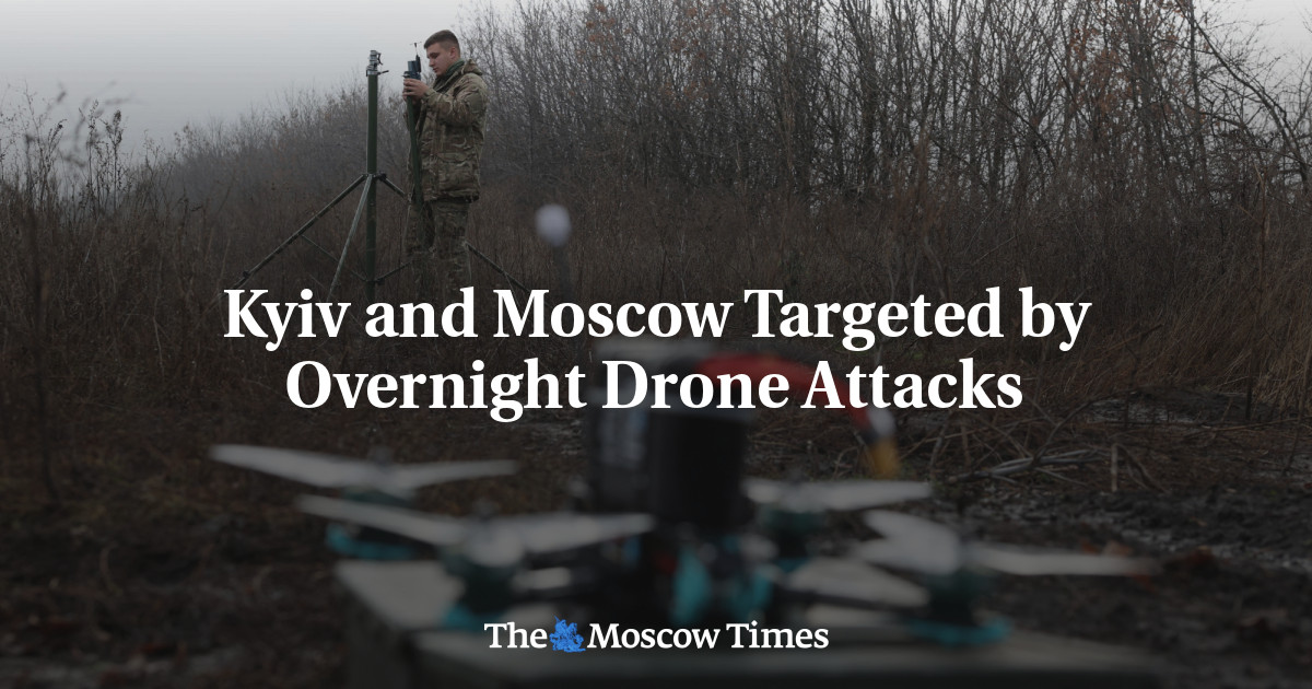 Kyiv and Moscow Targeted by Overnight Drone Attacks