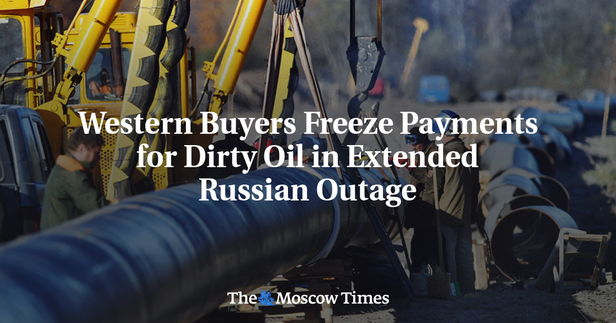 Pembeli Barat membekukan pembayaran untuk minyak kotor akibat pemadaman listrik yang berkepanjangan di Rusia