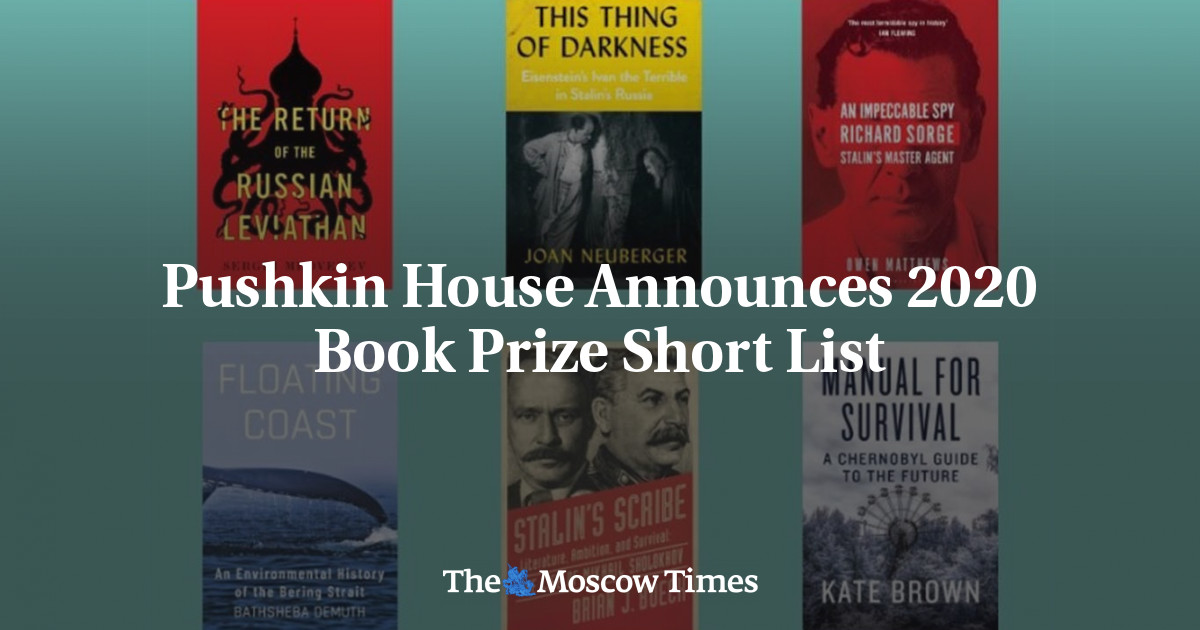 Pushkin House mengumumkan Daftar Hadiah Buku 2020