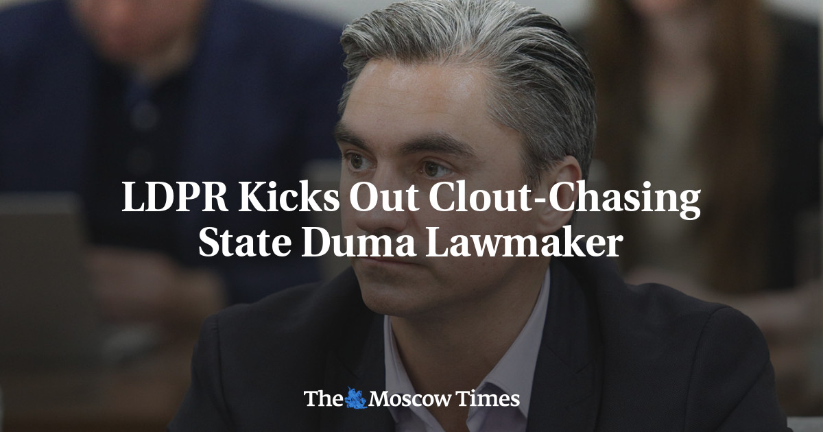 LDPR Kicks Out Senior Lawmaker for Clout-Chasing