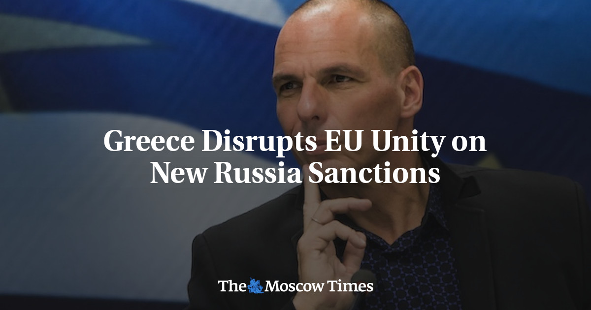 Yunani mengganggu persatuan UE atas sanksi baru Rusia