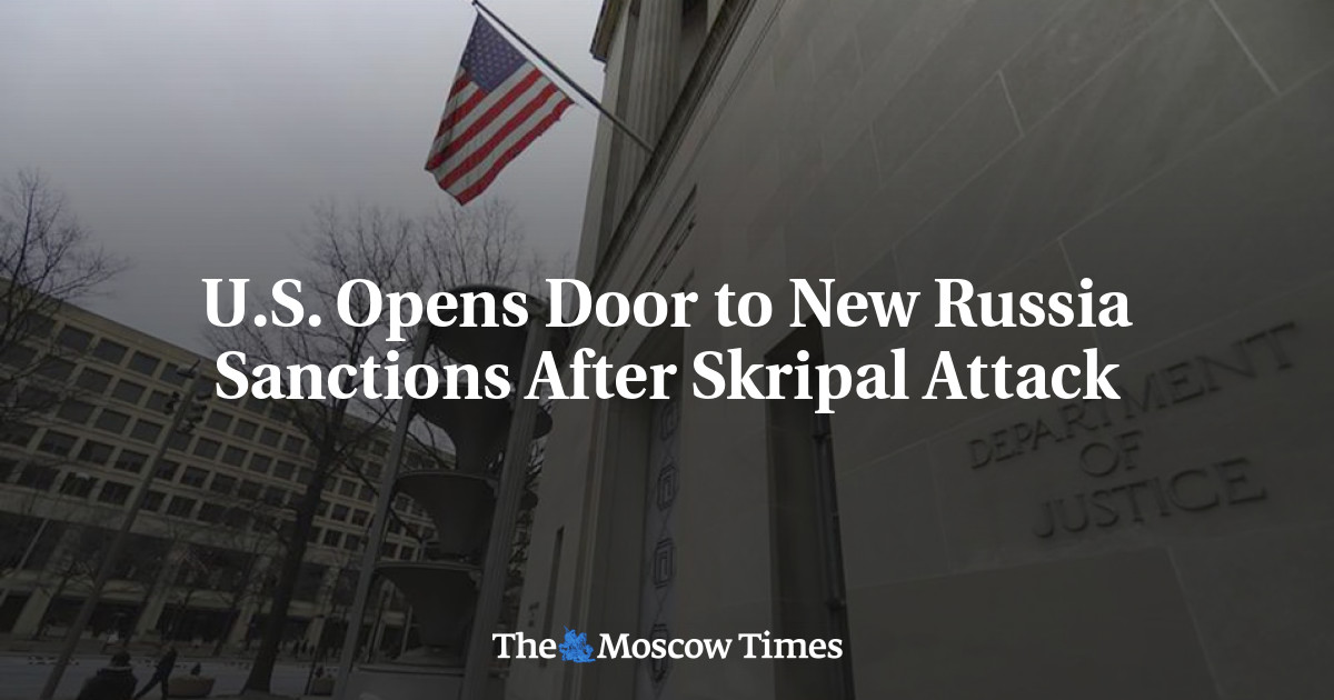 AS menerapkan sanksi baru terhadap Rusia setelah serangan Skripal