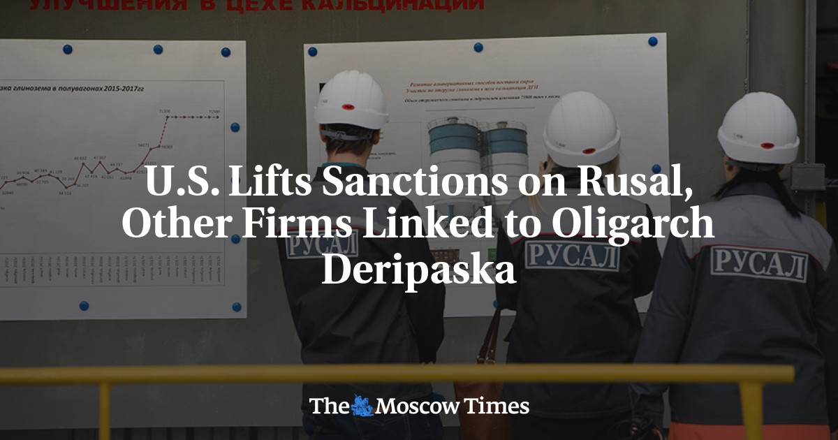 AS menjatuhkan sanksi pada Rusal, perusahaan lain yang terkait dengan Oligarch Deripaska