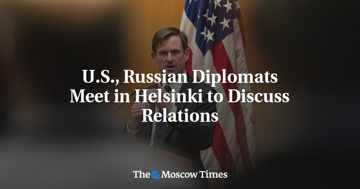 Diplomat AS dan Rusia bertemu di Helsinki untuk membahas hubungan