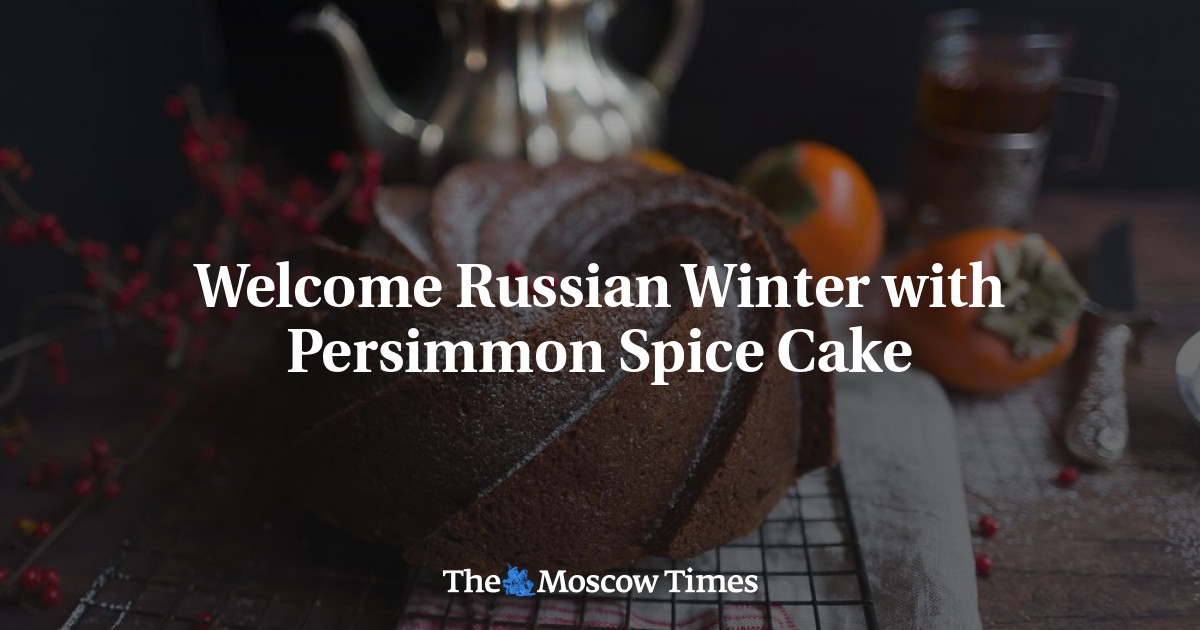 Sambut Musim Dingin Rusia dengan Kue Rempah Kesemek