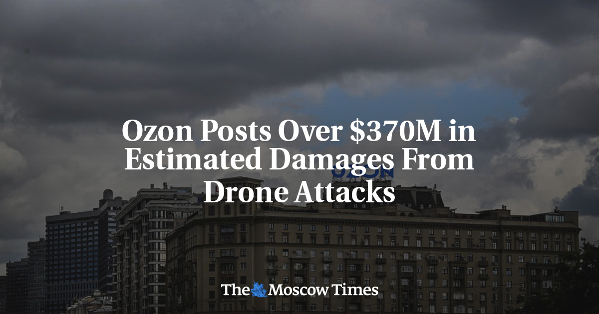 Ozon Posts Over $370M in Estimated Damages From Drone Attacks