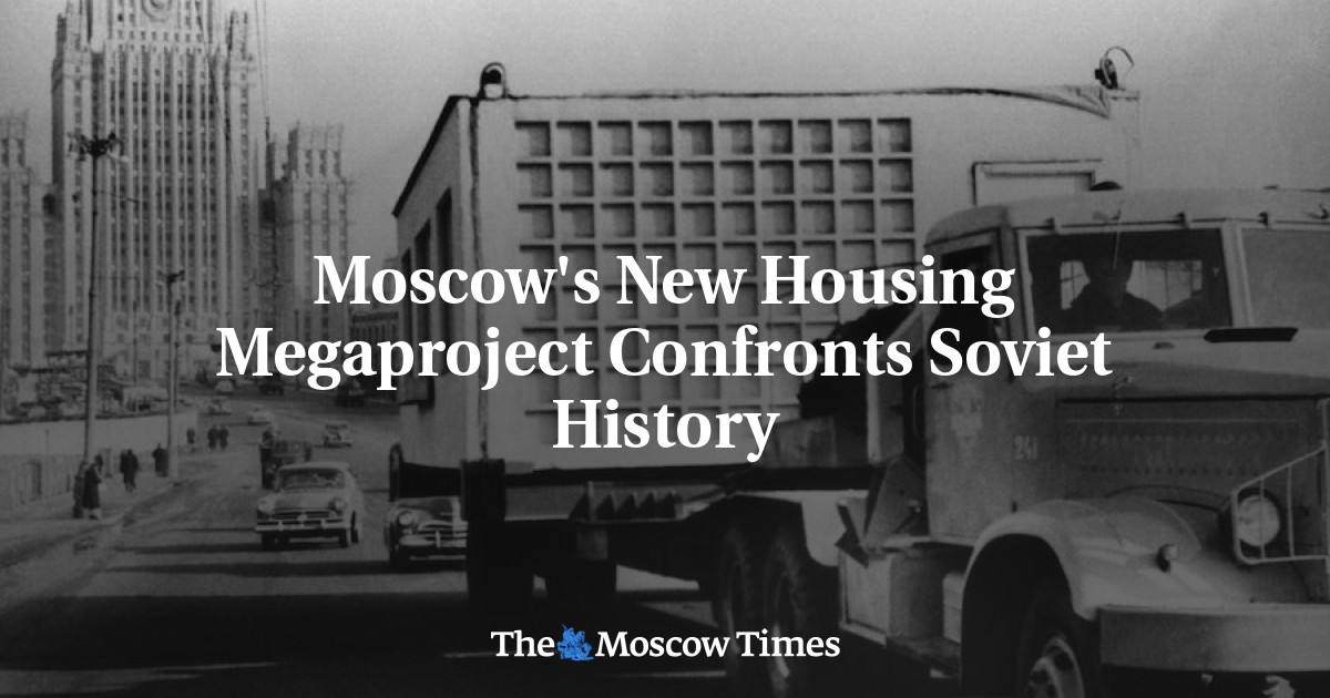 Megaproyek perumahan baru di Moskow menentang sejarah Soviet