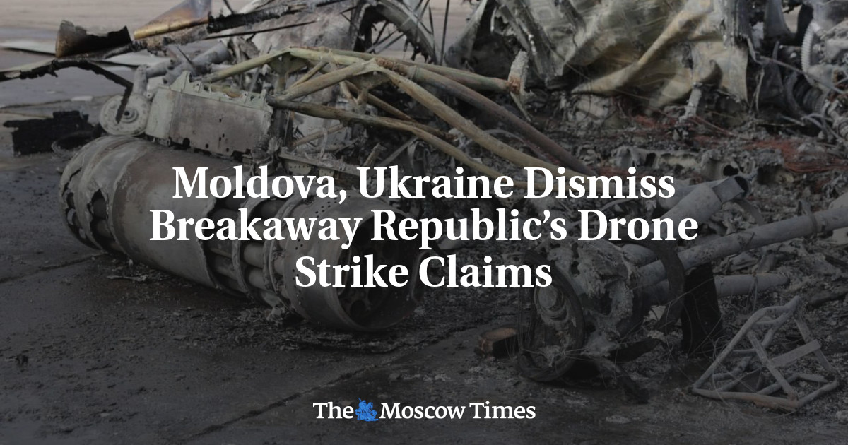 The breakaway region of Moldova blames the explosion of a military site on a drone from Ukraine