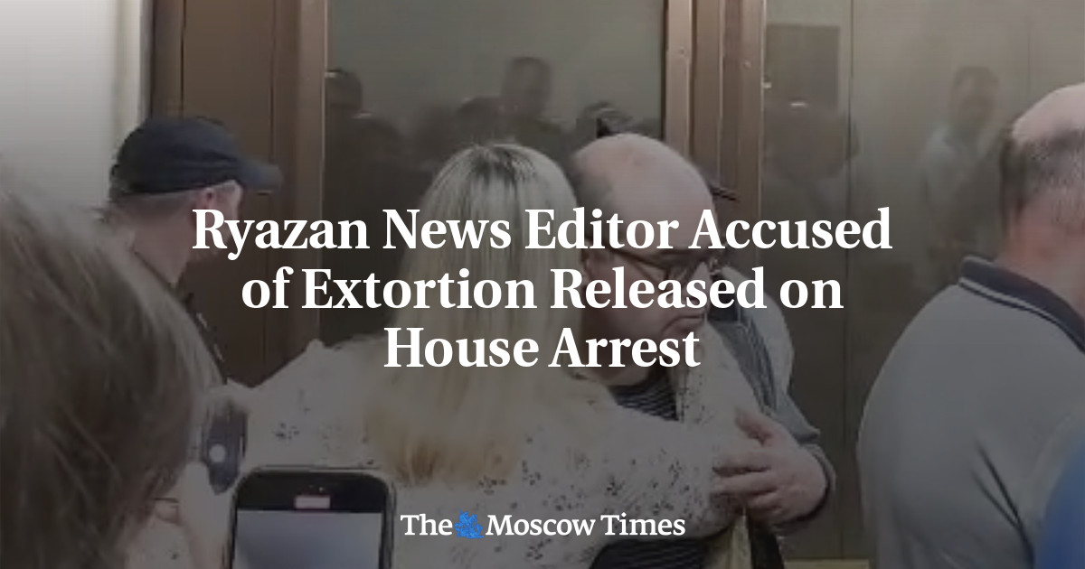 Ryazan News Editor Accused of Extortion Released on House Arrest