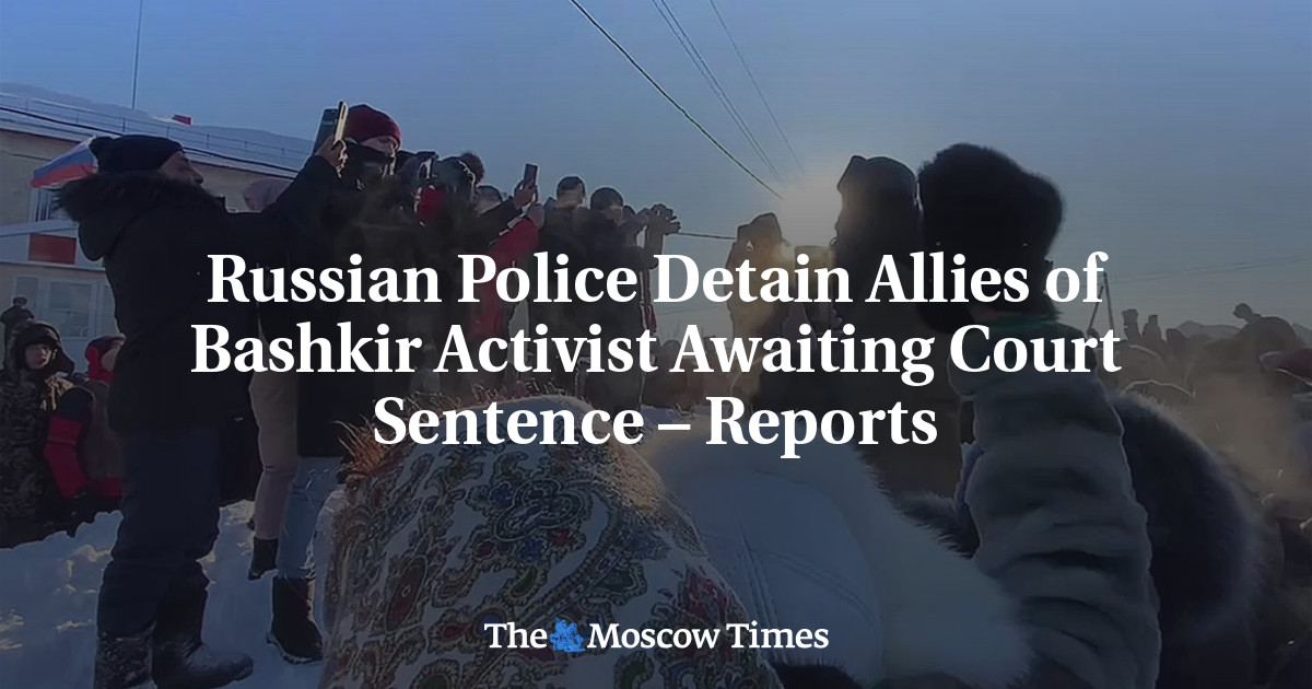 Russian Police Detain Allies of Bashkir Activist Awaiting Court Sentence – Reports