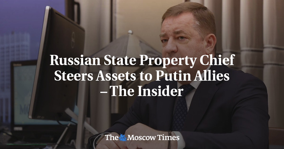 Russian State Property Chief Steers Assets to Putin Allies – The Insider