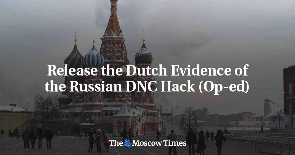 Rilis Bukti Belanda tentang Peretasan DNC Rusia (Op-ed)