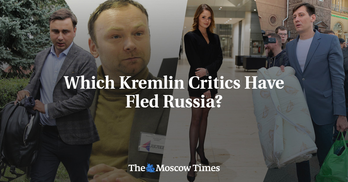Kritikus Kremlin mana yang melarikan diri dari Rusia?