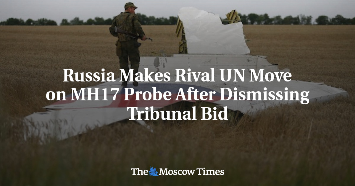 Rusia mengambil langkah saingannya di PBB dalam penyelidikan MH17 setelah menolak tawaran pengadilan