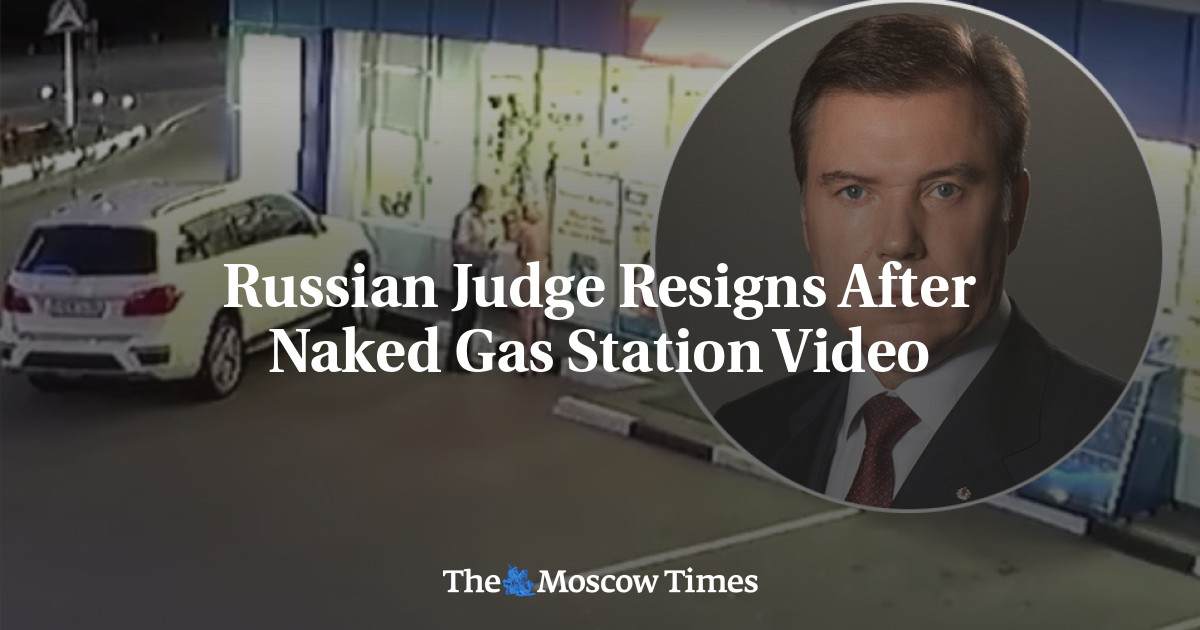 Russian Judge Resigns After Naked Gas Station Video