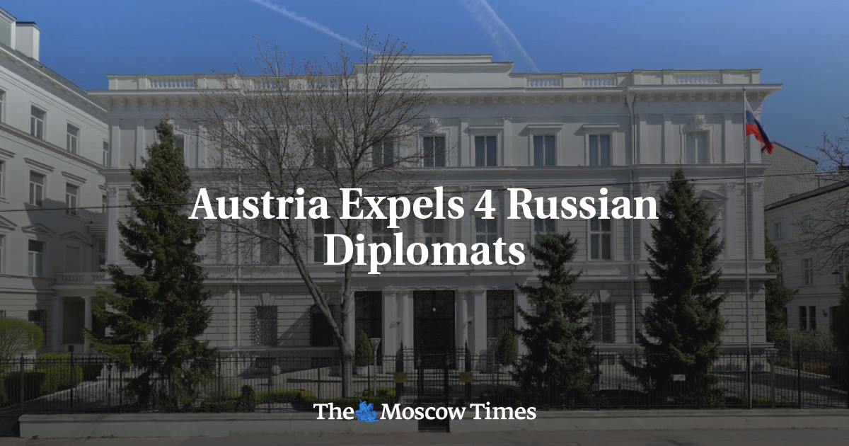 Austria Expels 4 Russian Diplomats - The Moscow Times