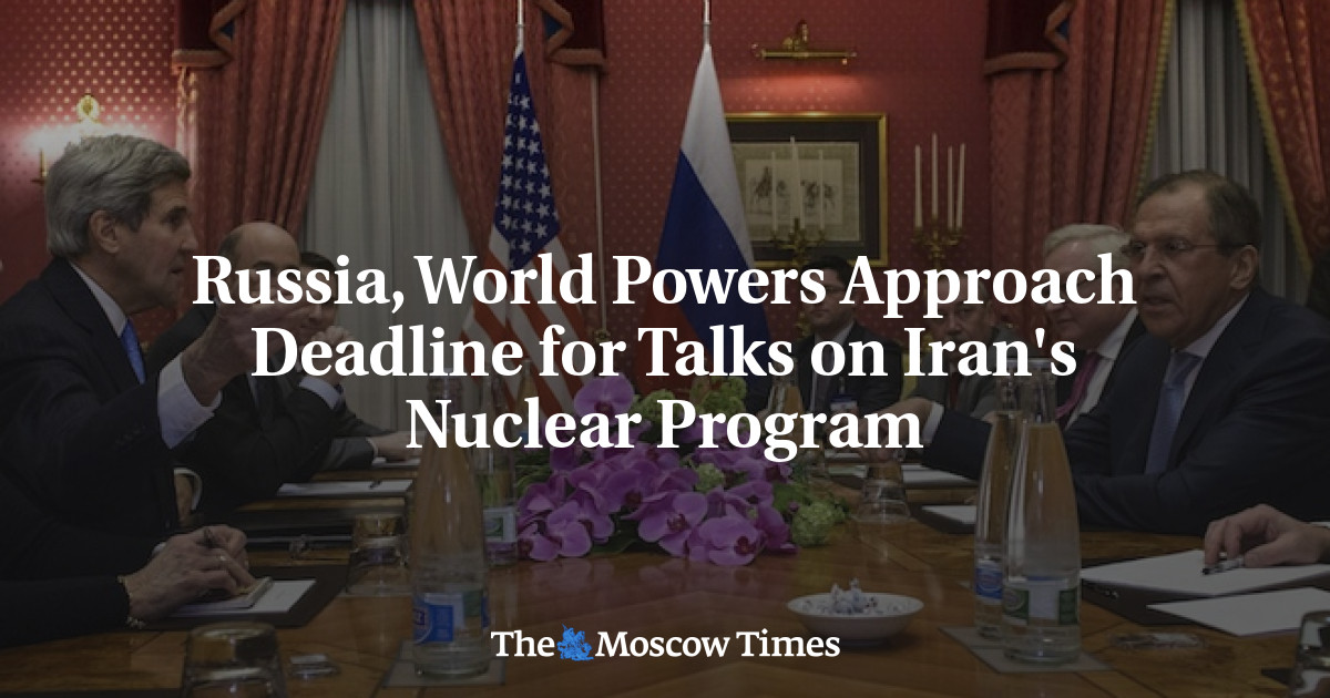 Rusia, Kekuatan Dunia Mendekati Tenggat untuk Pembicaraan Program Nuklir Iran