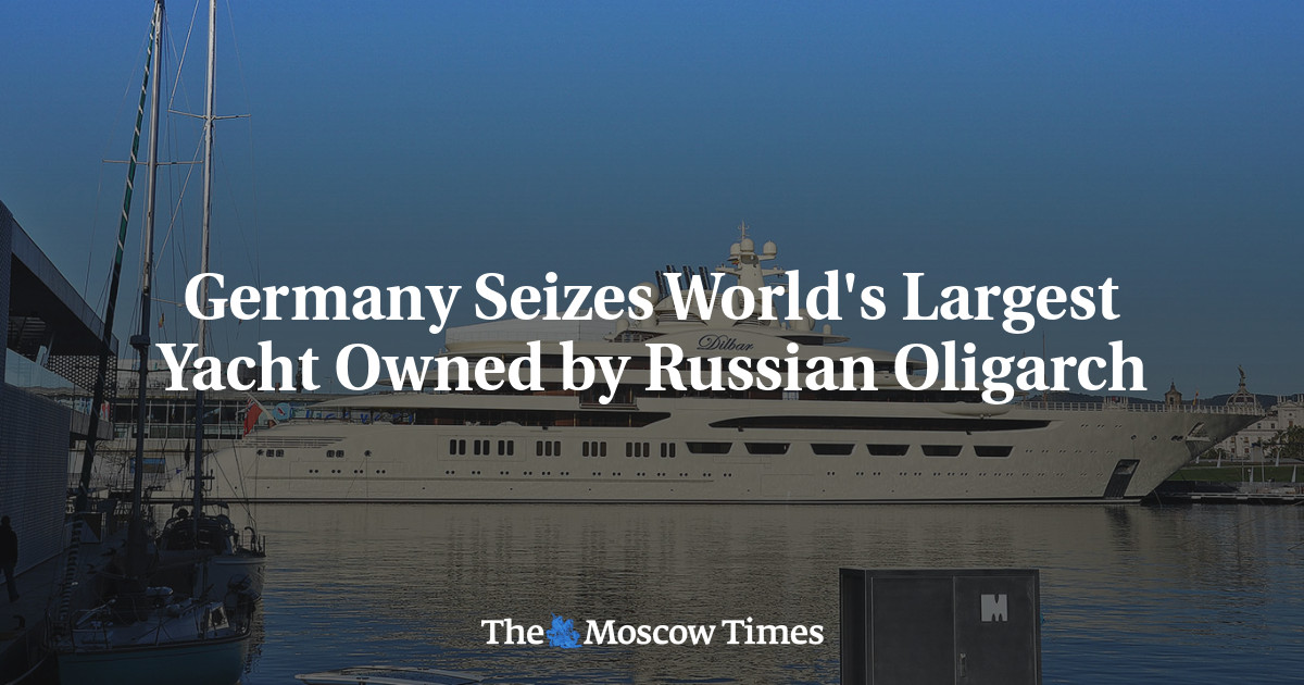 Germany Seizes World's Largest Yacht Owned By Russian Oligarch - The ...