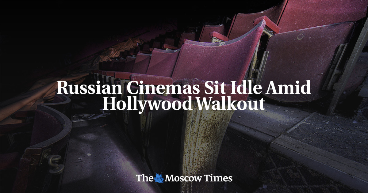 Российские кинотеатры бездействуют на фоне ухода из Голливуда