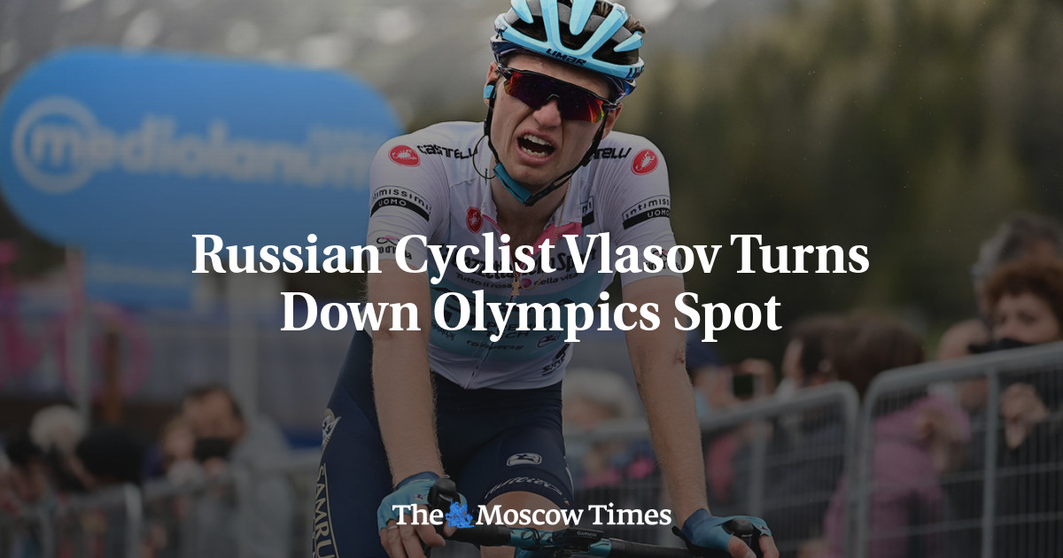 Russian Cyclist Vlasov Turns Down Olympics Spot The Moscow Times