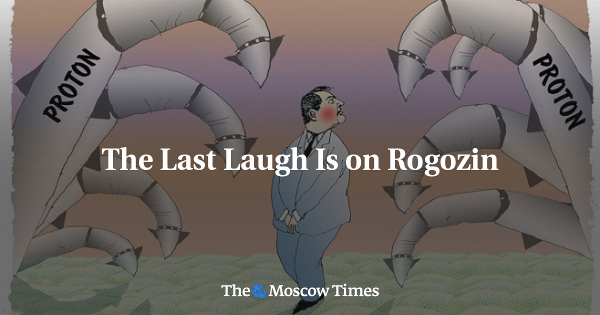 Tawa terakhir ada pada Rogozin