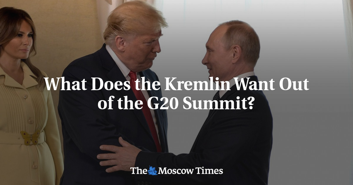 Apa yang diinginkan Kremlin dari KTT G20?