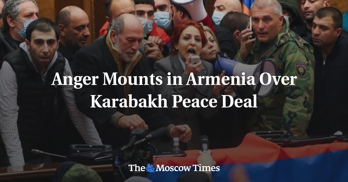 Kemarahan meningkat di Armenia atas kesepakatan damai Karabakh