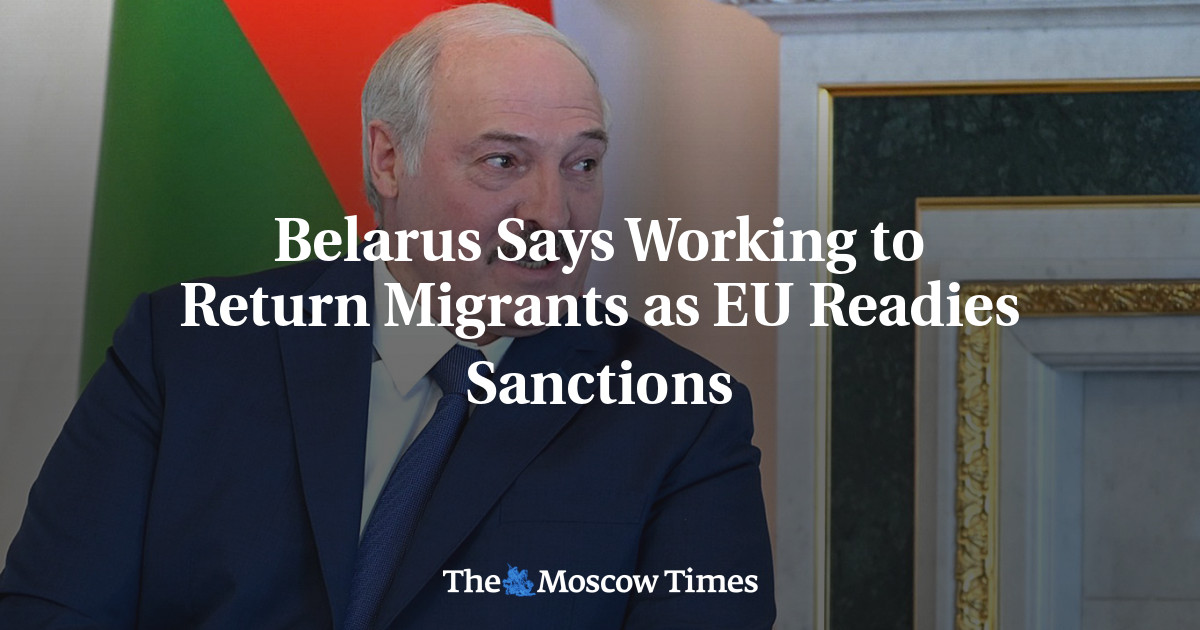 Belarus mengatakan bekerja untuk memulangkan migran saat UE bersiap menghadapi sanksi