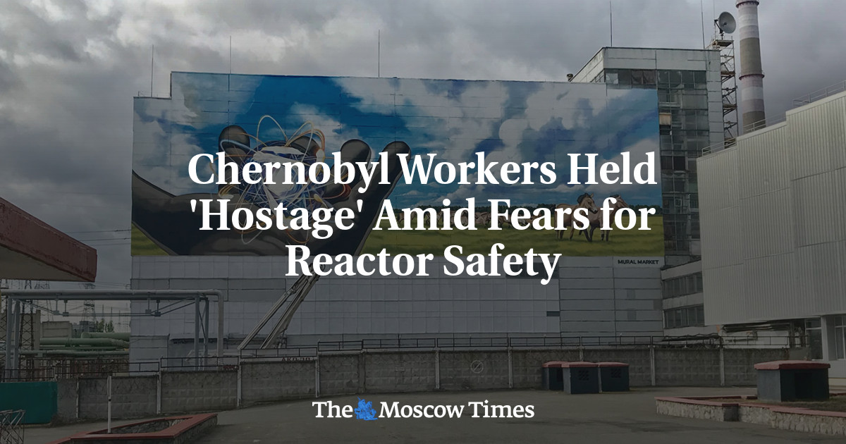 Pekerja Chernobyl ‘disandera’ di tengah kekhawatiran keamanan reaktor
