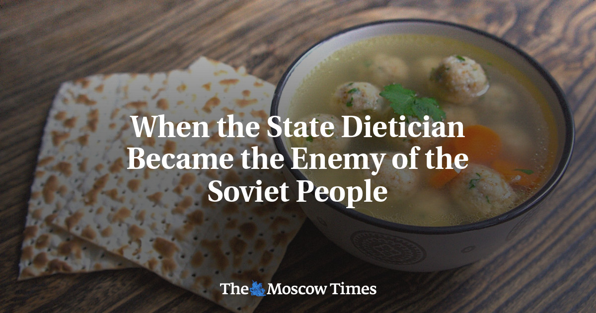 When the State Dietician Became the Enemy of the Soviet People