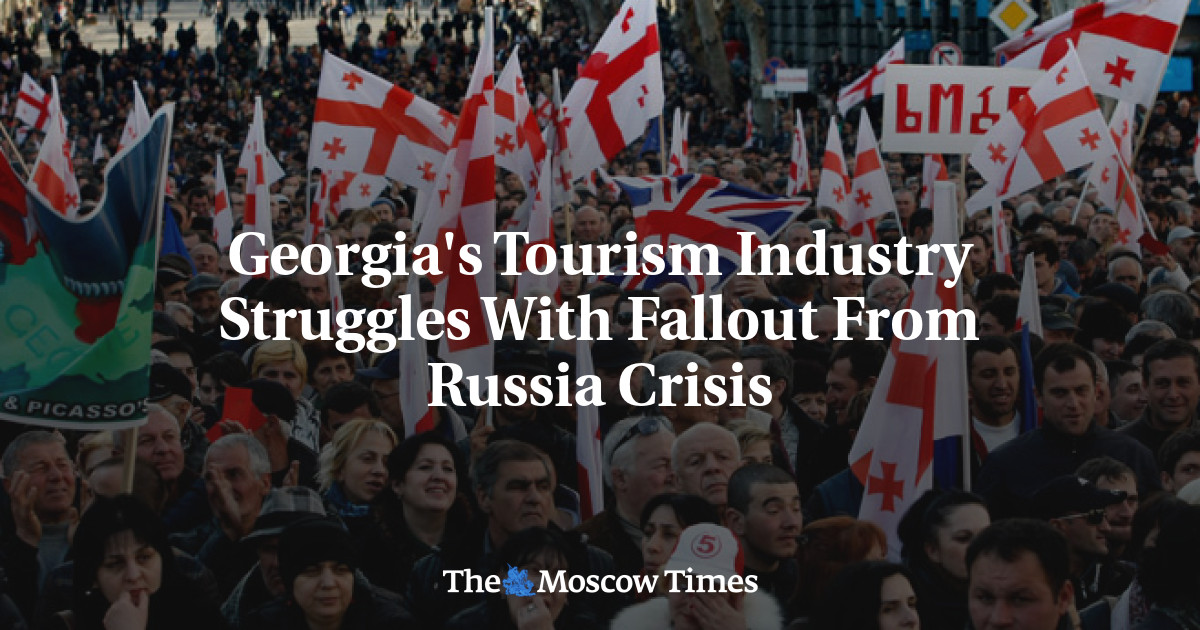 Industri pariwisata Georgia berjuang melawan dampak krisis Rusia