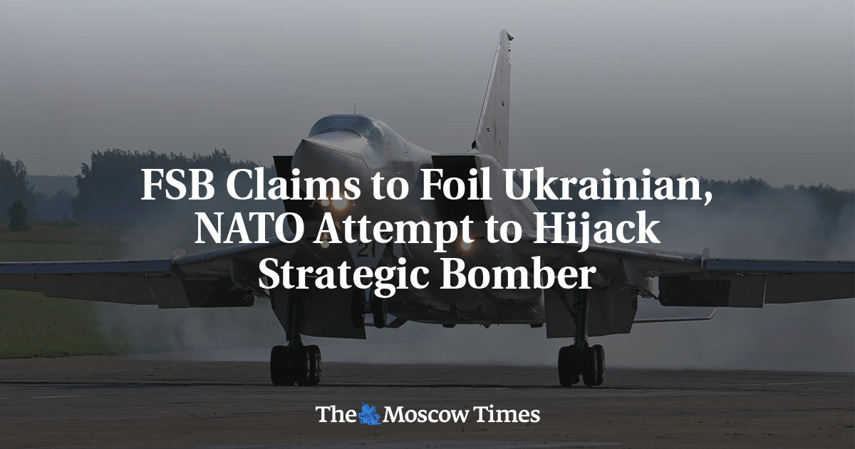 FSB Claims To Foil Ukrainian, NATO Attempt To Hijack Strategic Bomber ...