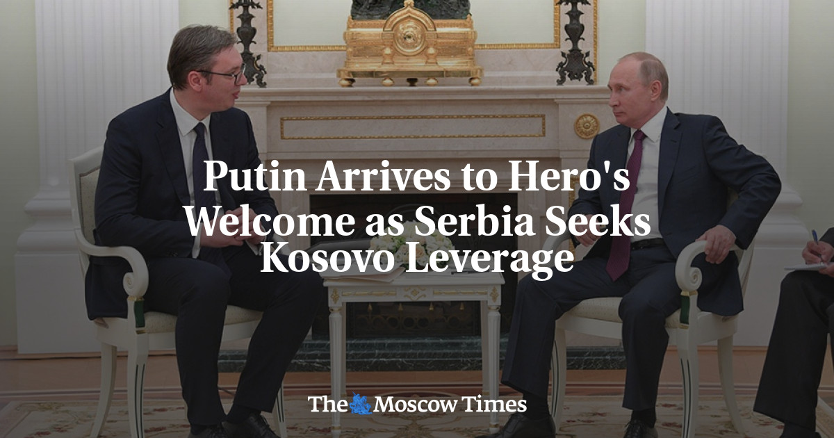 Putin tiba di Sambutan Pahlawan saat Serbia mencari pengaruh Kosovo