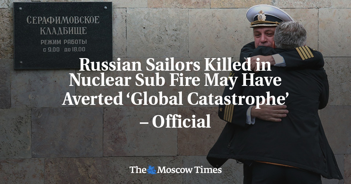 Pelaut Rusia yang tewas dalam salah tembak nuklir mungkin bisa menghindari ‘bencana global’ – Resmi