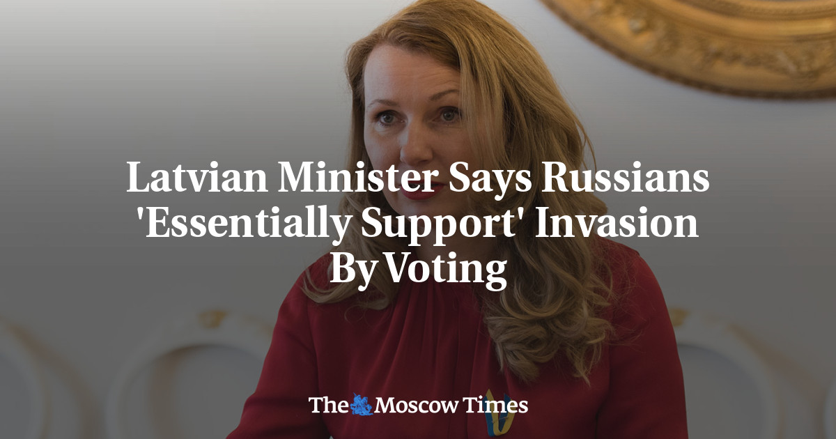 Latvijas ministrs saka, ka krievi “principā atbalsta” iebrukumu ar balsojumu