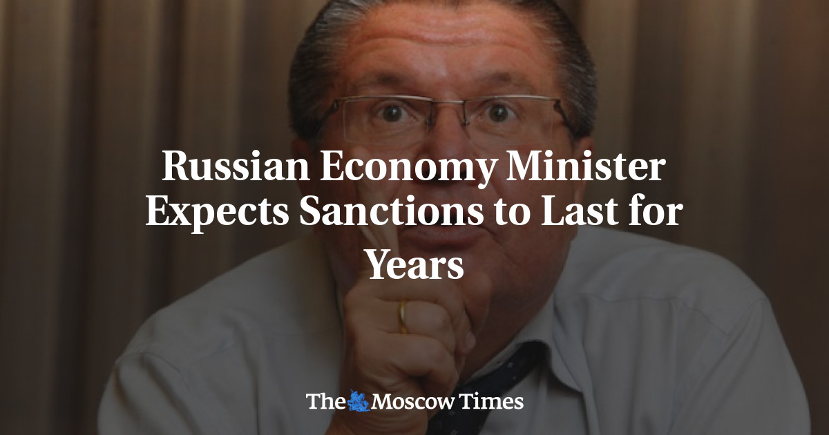 Russian Economy Minister Expects Sanctions to Last for Years