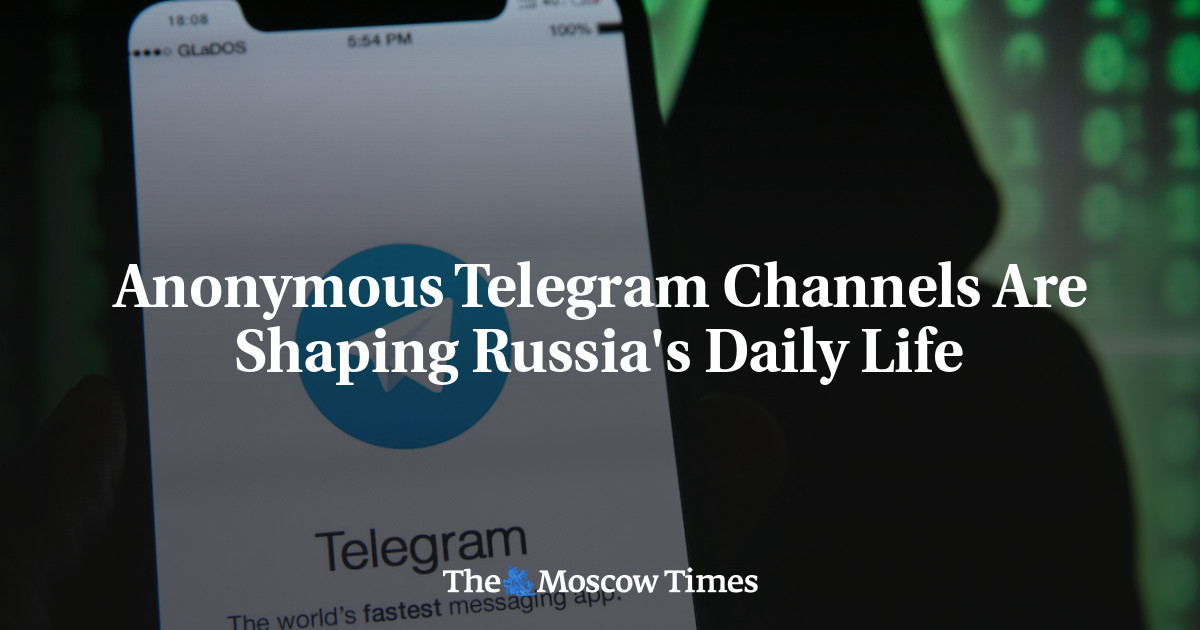 Saluran Telegram anonim membentuk kehidupan sehari-hari di Rusia